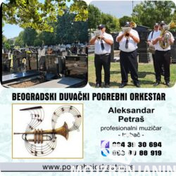 Muzika trubaci pogrebni orkestar Novo Bežanijsko groblje Beograd 2