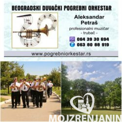 Beogradski duvački pogrebni orkestar groblje Nova Bežanija Beograd