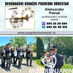 Orkestar za sahrane Beograd groblje Nova Bežanija