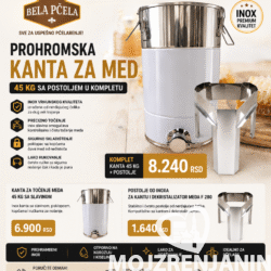 kanta za med bela