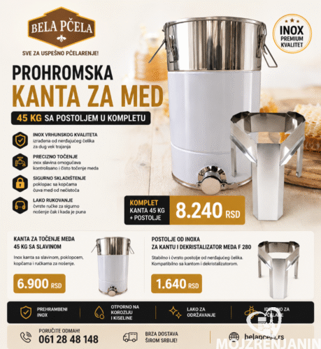 kanta za med bela kanta za med bela