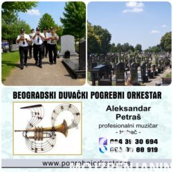 Beogradski duvački pogrebni orkestar trubači Beograd Novo Bežanijsko groblje