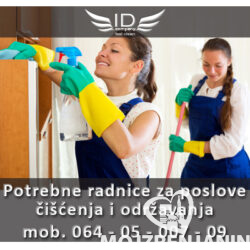 1 Radnice za ciscenje i odrzavanje