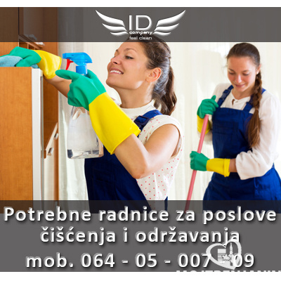 1 Radnice za ciscenje i odrzavanje 1 Radnice za ciscenje i odrzavanje