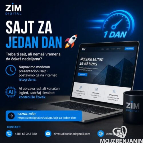 SAJT ZA JEDAN DAN 1 SAJT ZA JEDAN DAN 1