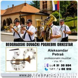 Orkestar pogrebna muzika trubači za sahrane Centralno groblje Beograd