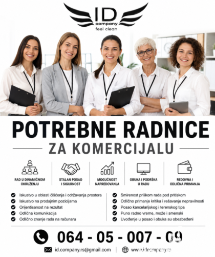 4 Radnice za komercijalu 4 Radnice za komercijalu
