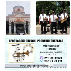 Muzika trubaci pogrebni orkestar groblje Zbeg Beograd