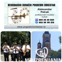 Muzika trubaci pogrebni orkestar Zemunsko  groblje Beograd 2