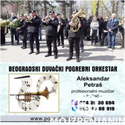 Bleh muzika trubači pogrebni orkestar Novobežanijsko groblje Beograd