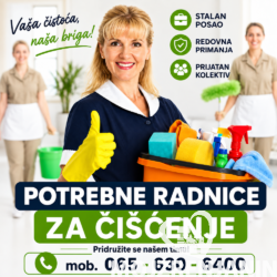 1. Potrebne radnice za ciscenje